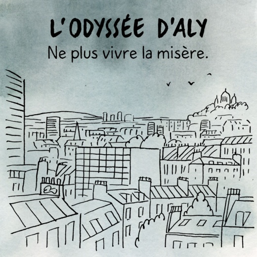 Médecins sans frontières a souhaité illustrer les difficultés rencontrées par les mineurs isolés à Paris. Quoi de mieux qu'une BD par Aude Picault  pour présenter leur parcours ?